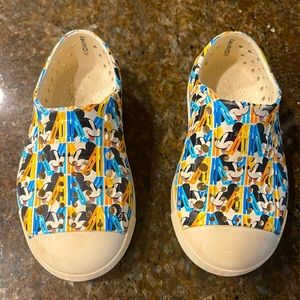 Native Mickey Mouse Toddler Shoes